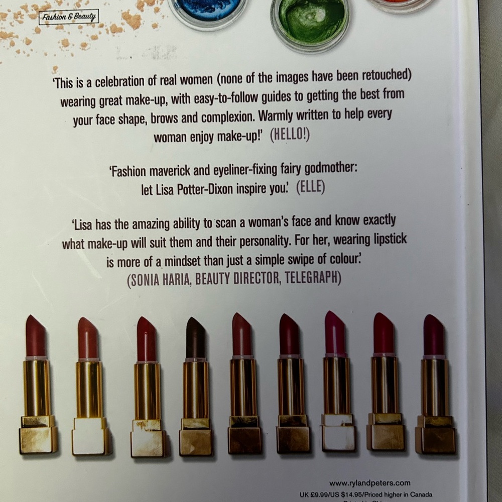 Make-Up Manual by Lisa Potter-Dixon - Picture 2 of 7